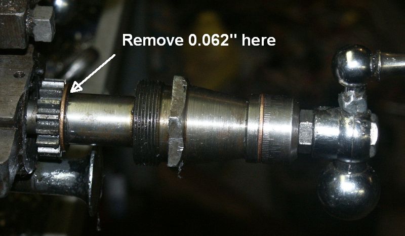 atlas lathe gear retaining